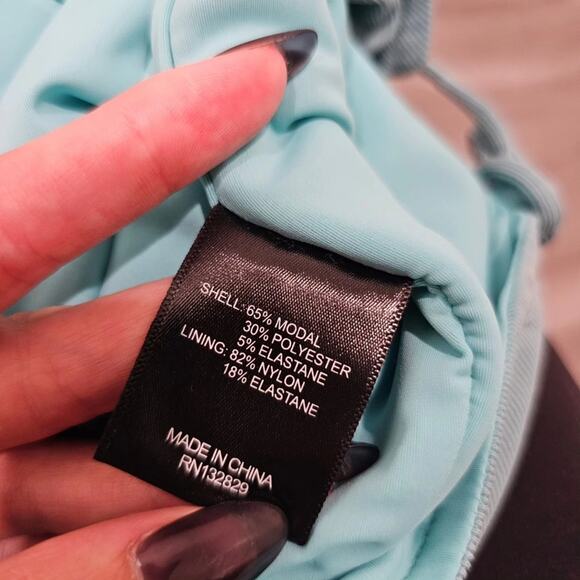 Michael Costello x Revolve Lyle Pant in Teal - Picture 7 of 10